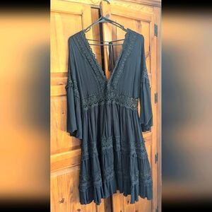 Foxblood Goth Pixie Dress (Discontinued) Size L